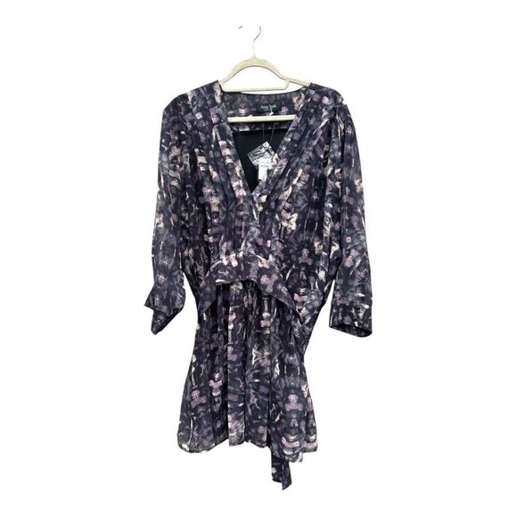 Arna York After Dark Print Dress size 22/24 NWT date night elegant party festive - Picture 3 of 9